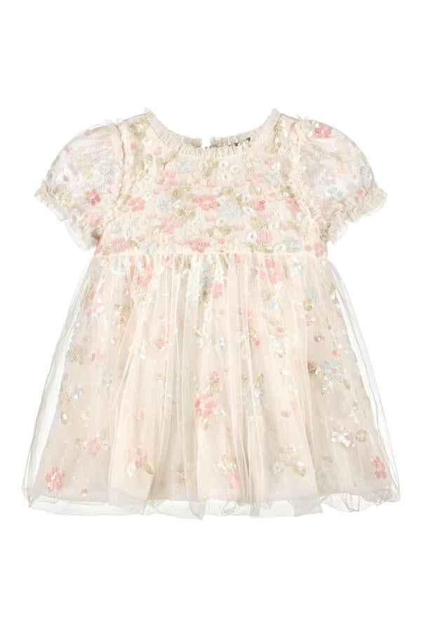 Baby Sequin Bloom Dress