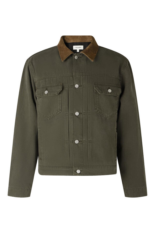 Canvas Trucker Jacket 