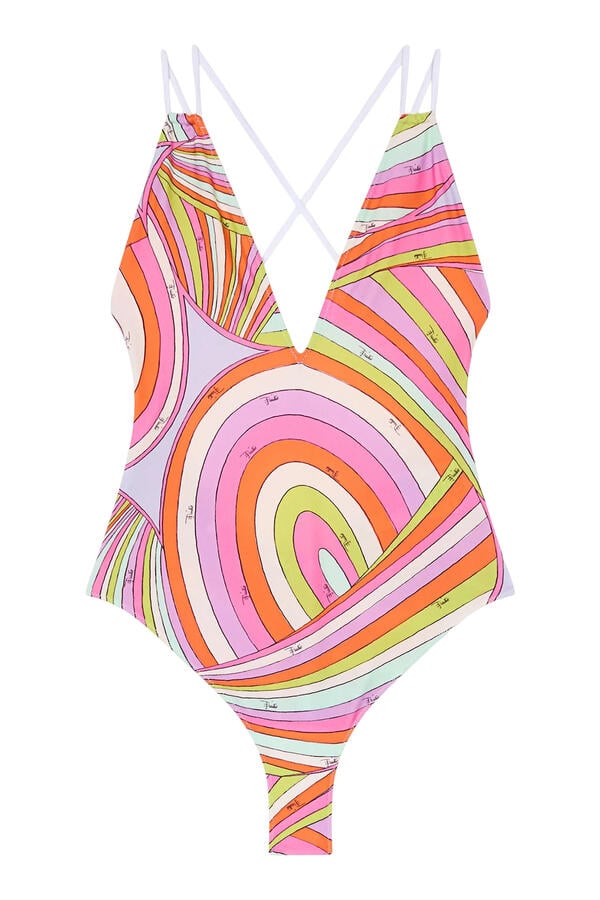 Iride Print Swimsuit