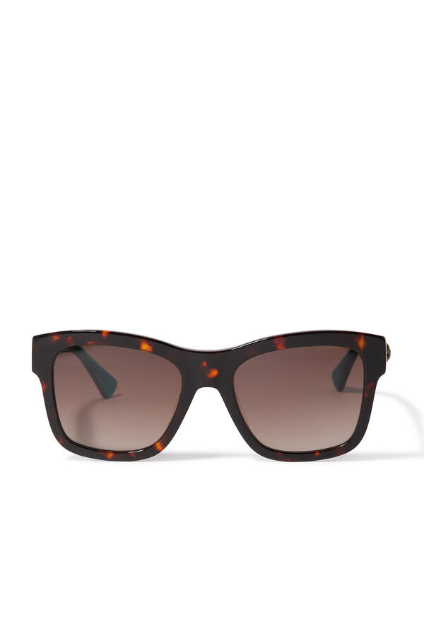 Tortoiseshell-Effect Sunglasses