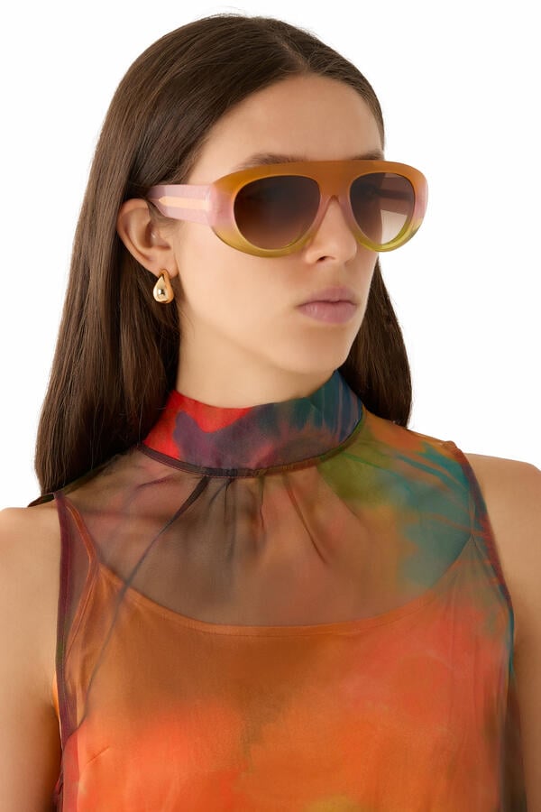 Triomphe Stamp 01 Sunglasses in Acetate 