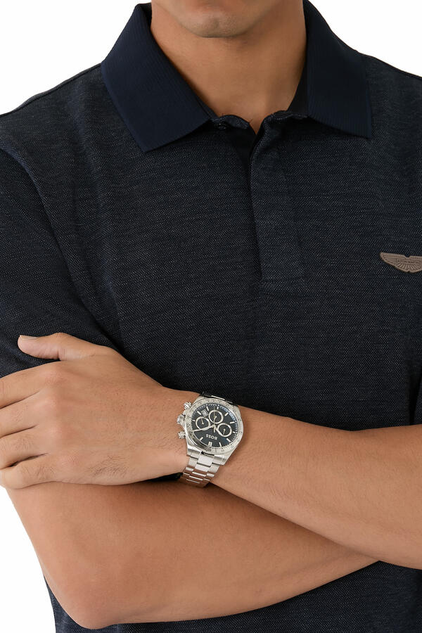  Hero 2.0 Chronograph Watch with Two-Layer Blue Dial