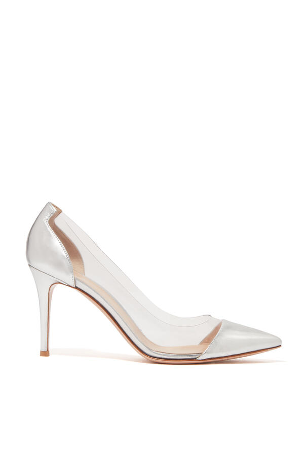 Plexi 85 Pumps in Metallic Leather