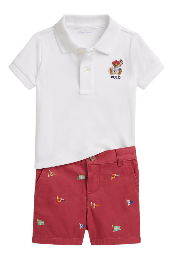 Kids Cotton T-Shirt & Shorts Set