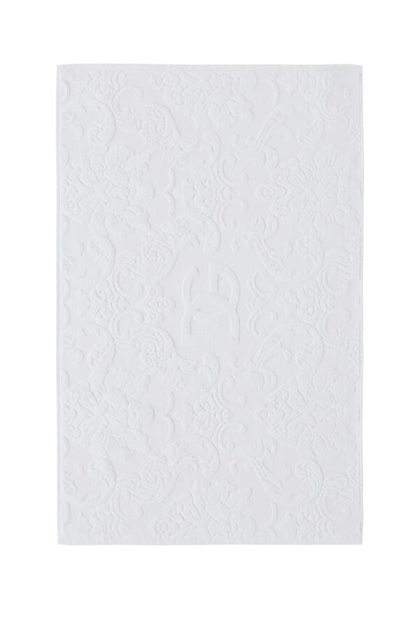 Terry Cotton Logo Bath Mat