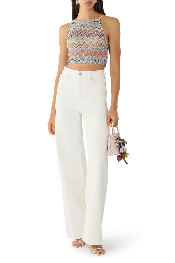 Mare Lace Rashel Zig Zag Cami Top