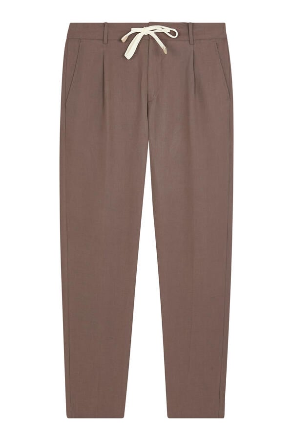 Pleated Drawstring Joggers