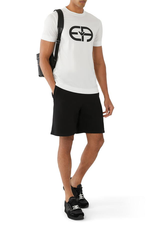 Logo-Print Crew Neck T-Shirt