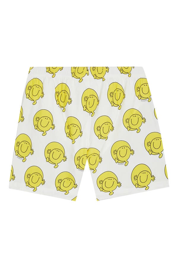Kids Printed Nylon Swim Shorts