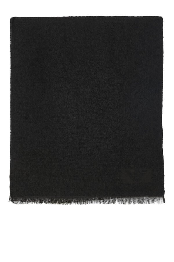 Logo Fringe Scarf