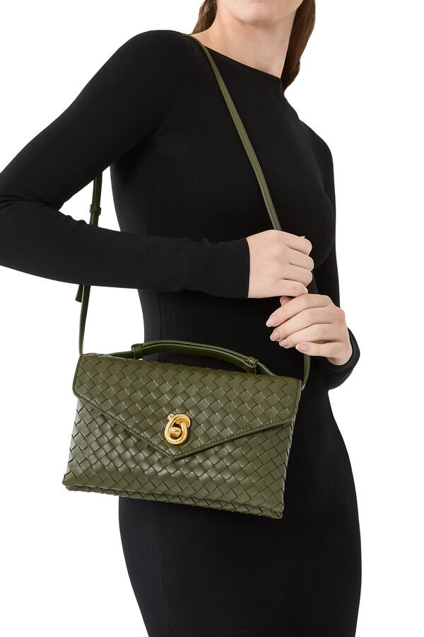 Knot Lock Crossbody Bag 