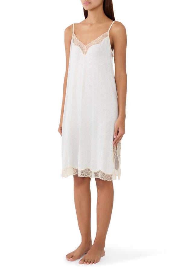 Jersey Lace Cami Nightie