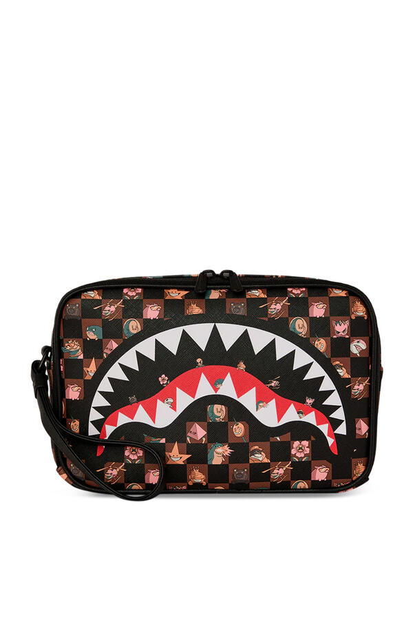 Kids Peeking Characters Remix Toiletry Bag