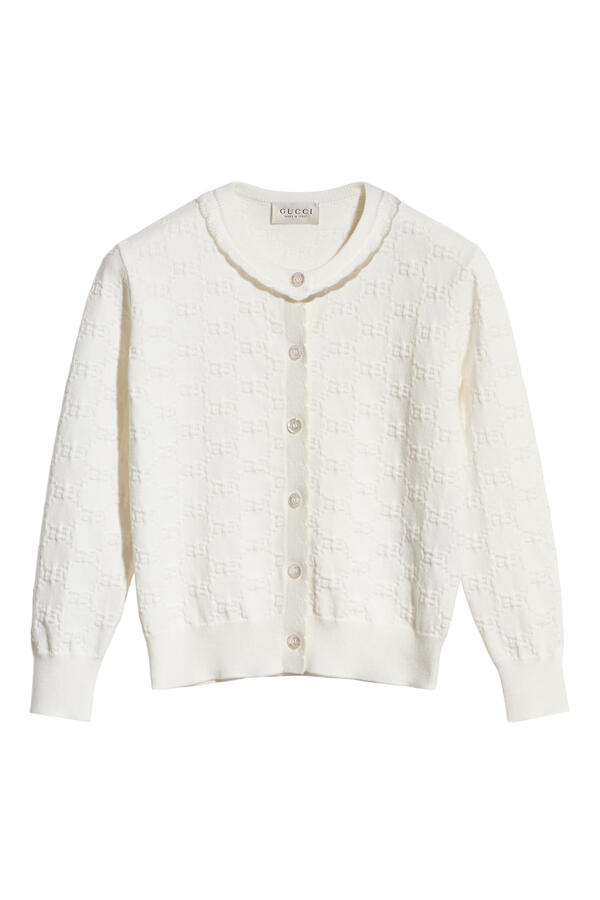 Kids GG Cotton Cardigan