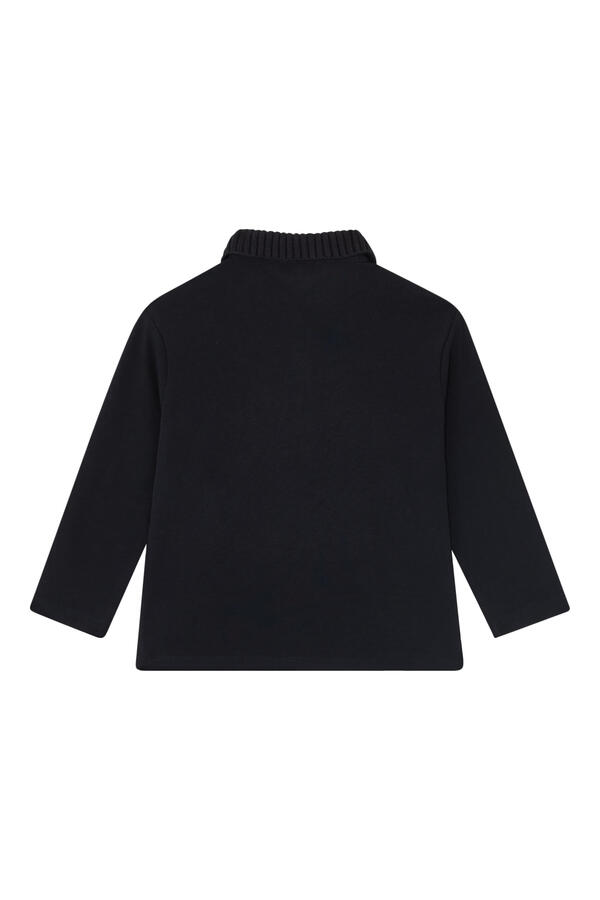 Kids  Logo Long Sleeve Polo Shirt