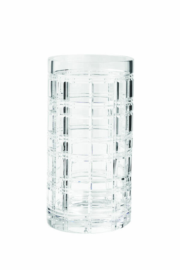 Hudson Plaid Small Vase