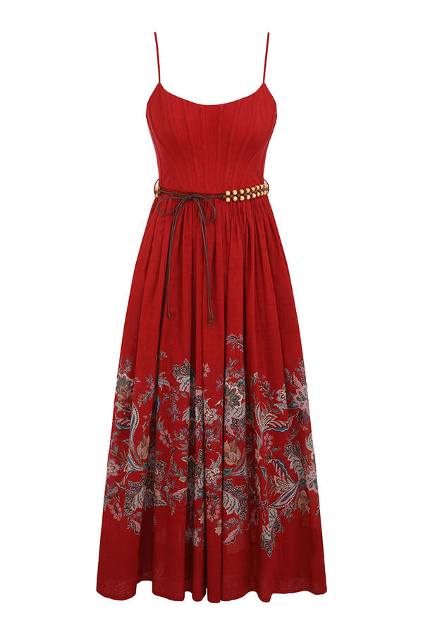 Rhiannon Corset Midi Dress