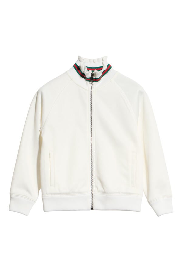Kids Technical Jersey Zip Jacket 