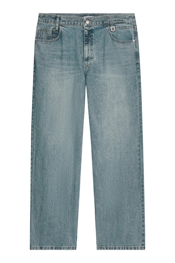 Straight Denim Pants