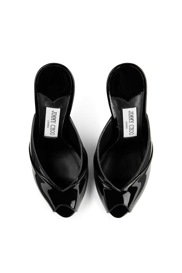 Brigitte 100 Patent Leather Mules