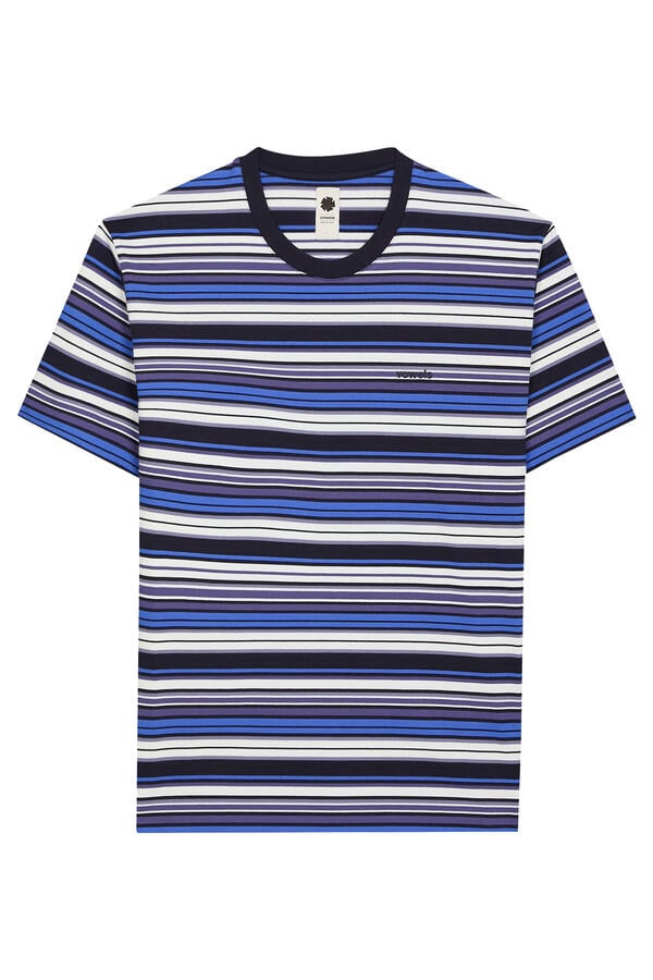 Stripe Short Sleeves T-Shirt