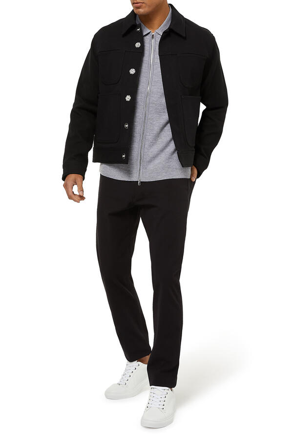 Raffi Trim Fit Ponte Pants