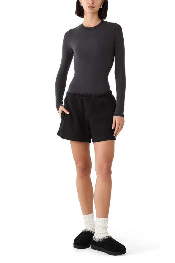  Long Sleeve Crew Neck Bodysuit