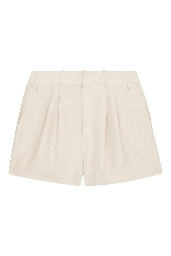 Linen Trouser Shorts