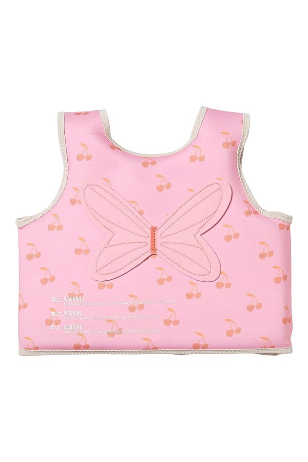 Kids Cotton Candy Pink Swim Vest