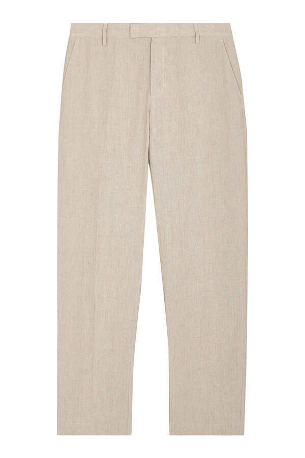 Pleated Linen Trousers