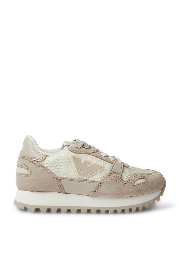 Kids Eagle Logo Sneakers