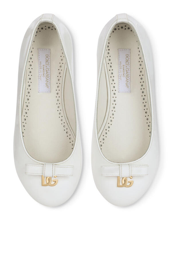 Kids Leather Ballet Flats