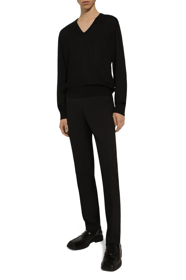 Trousers in Stretch Wool