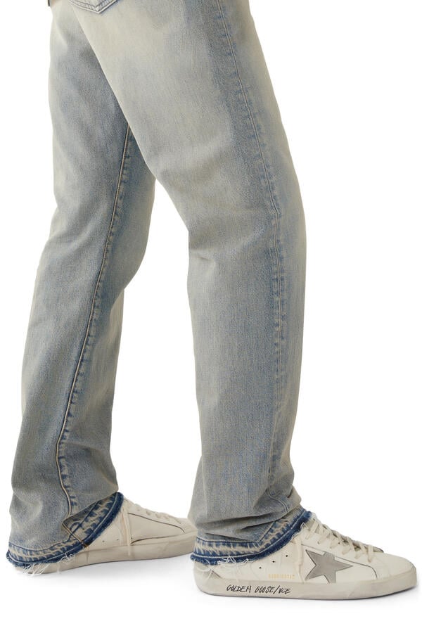 Super-Star Sneakers with Suede Star and Heel Tab