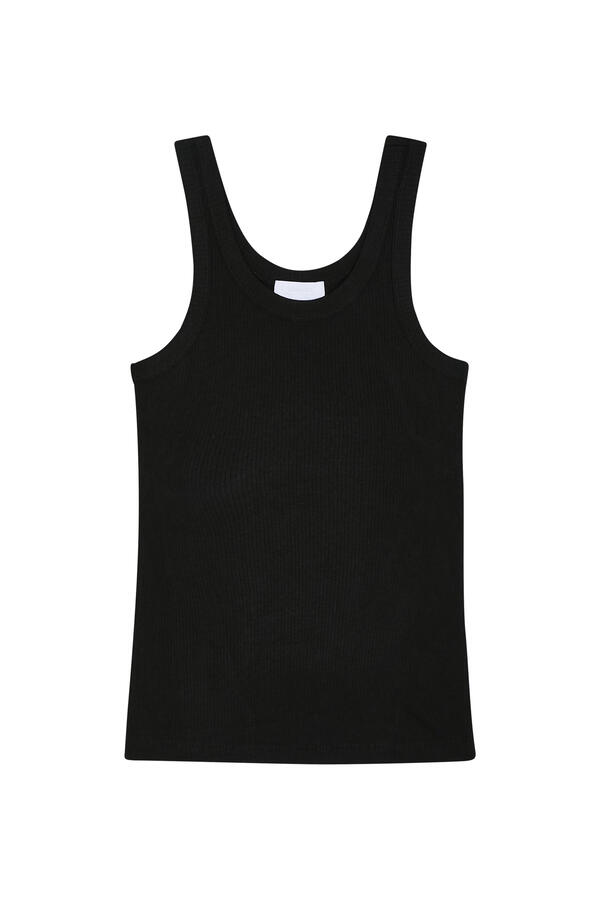 Ribbed Organic Cotton Lounge Vest