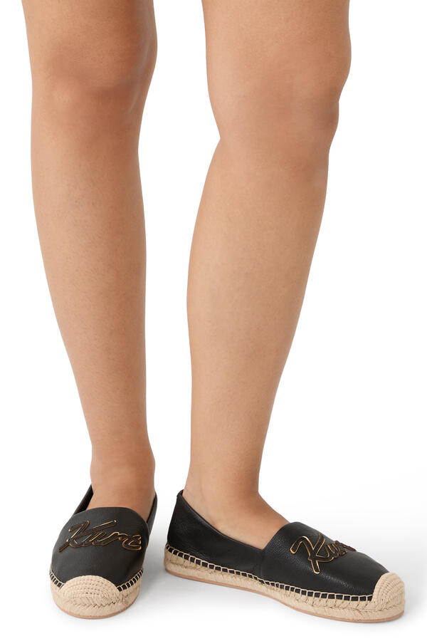 Logo Flat Espadrilles