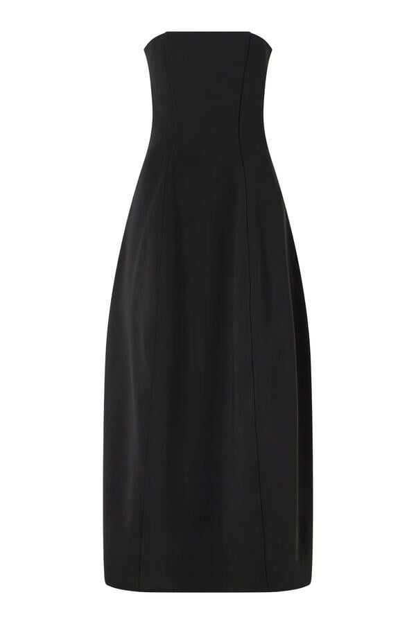 Balloon Strapless Dress