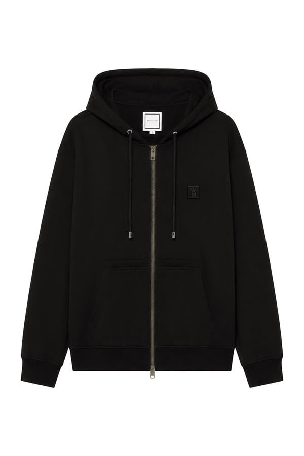 Back Logo Zip-Up Hoodie 