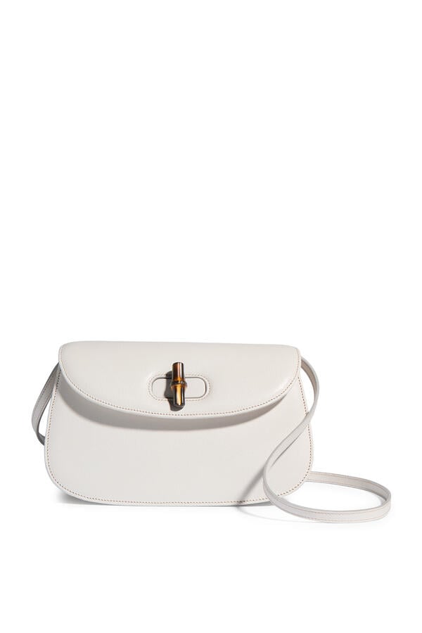 Small Shoulder Bag with Bamboo