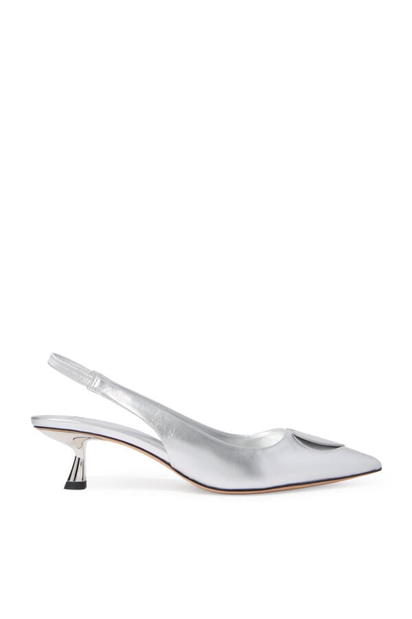 Lover 58 Slingback Kitten Sandals