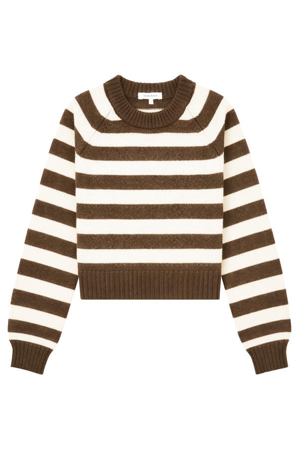 Julietta Striped Knitted Sweater 