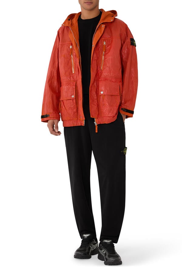 Hooded Jacket with Multiple Pockets