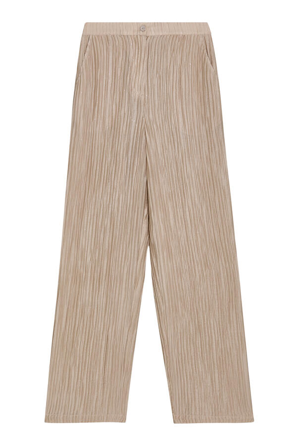 Button Detail Trousers
