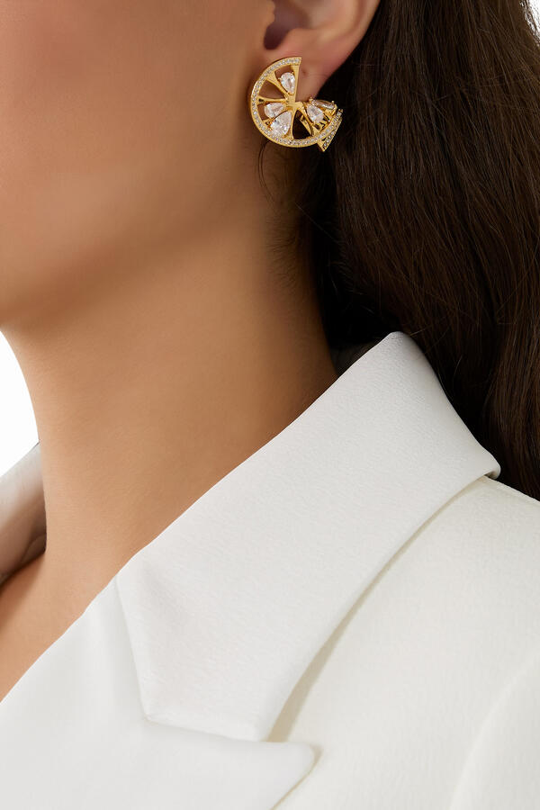  Twisted Statement Earrings 