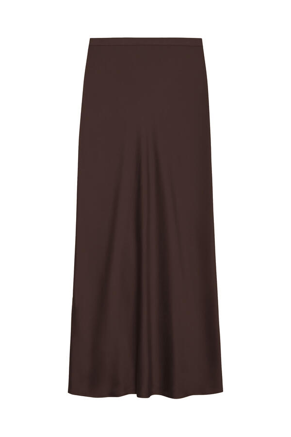 Bar Silk Skirt