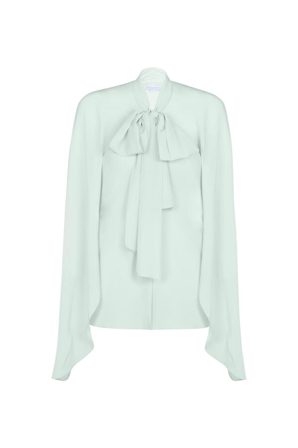 Tie-Neck Shirt