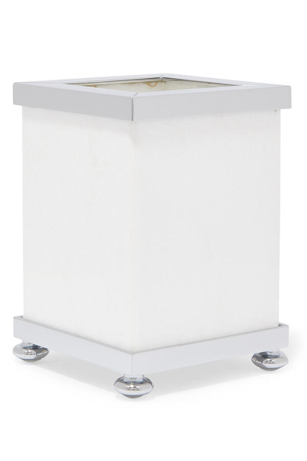Marble Brush Holder