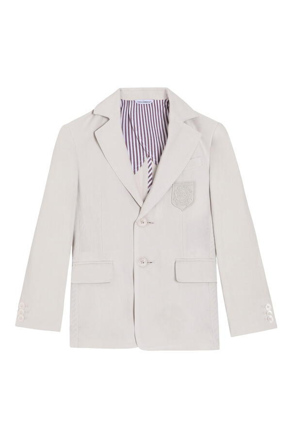Kids Deconstructed Linen Jacket