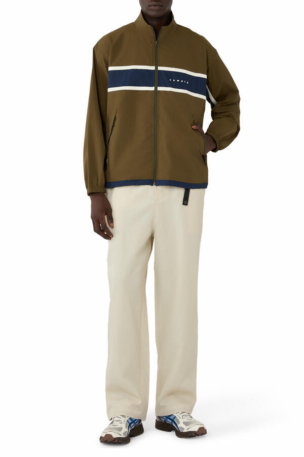 Paneled Nylon Jacket 