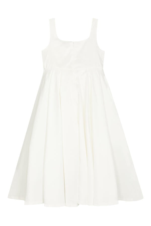 Kids 3D Flower Appliqué Dress